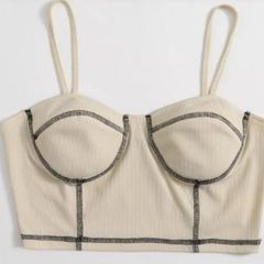 Crop Bustier Cami Top