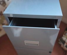 2 draw filing cabinet