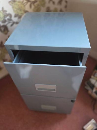 2 draw filing cabinet