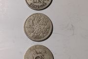 Silver Sixpences x 3 types