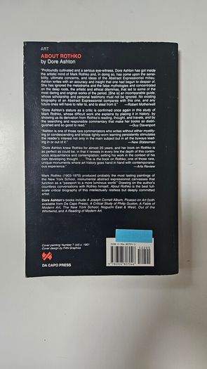 About Rothko - Modern Art Book - Art History Book