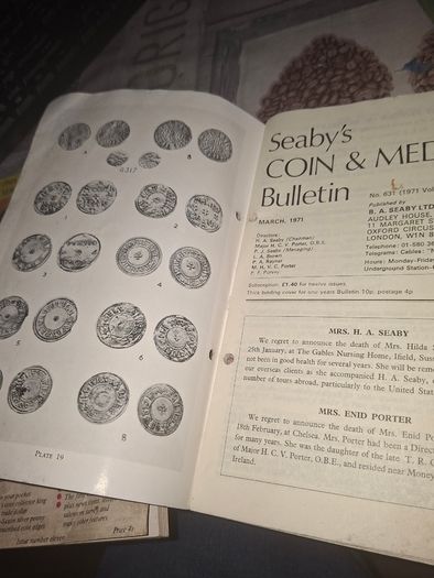 Lot of Old Collectable books on Medals, Coins, Silver etc. selling as a lot, Postage available or Collection