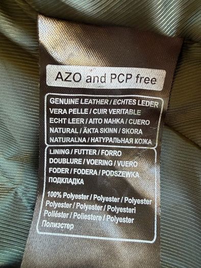 Green Cigno Nero Leather jacket