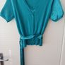 Zara Turquoise Top    Size L Image 4