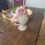 Brand new dusky pink and gold headband headpiece fascinator Image 4