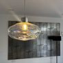 Blown bubble pendant lights x3 Image 3