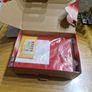 Nintendo 3DS Metallic Red with the original box, charger, and booklets Image 6