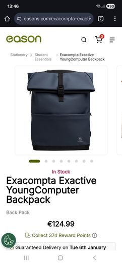Backpack Exacompta Exactive