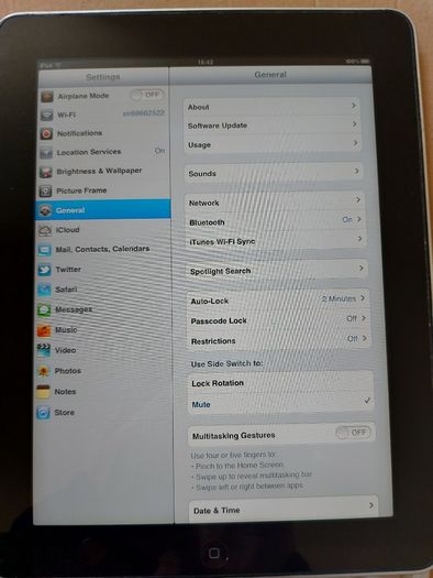 Original Apple Ipad 16GB, No Camera, includes over 20 Family Kids Movies, a real blast from the Past in excellent condition