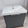 Drawer wall unit lead grey matt  500mm x 400mm Image 6