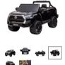 Toyota Hilux 12V Electric Ride On Jeep Black Image 8