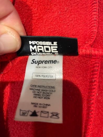 Supreme Polartec Balaclava RED