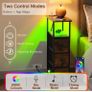 Bedside Table Set of 2, Narrow Side Table with Charging Station Image 5
