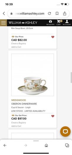 Wedgwood tea set plates and cups Oberon Bone China fine porcelain set New dessert plates tea cups