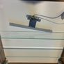 Wall mounted bathroom cabinet with mirror and Led lighting Image 4