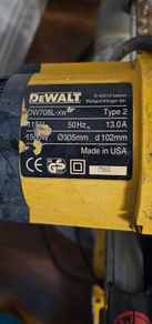 dewalt chop saw