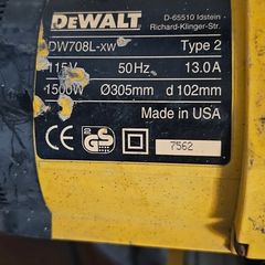 dewalt chop saw