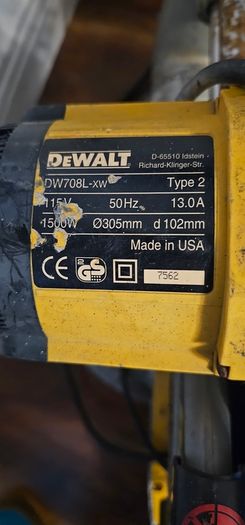 dewalt chop saw