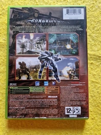 Gungriffon Allied Stike Xbox Original games Original