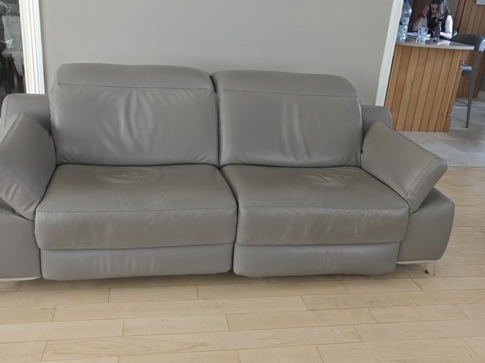 Leather couch