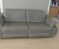 Leather couch