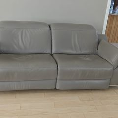 Leather couch