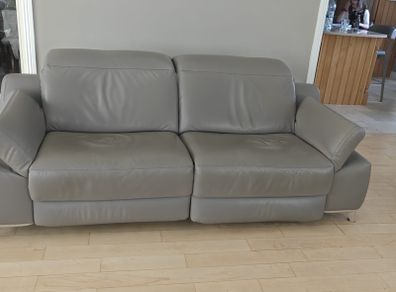 Leather couch