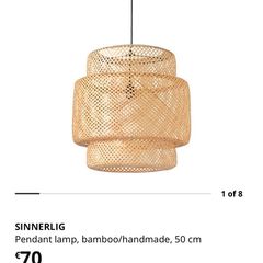 IKEA SINNERLIG pendant lamp 50cm