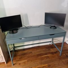 IKEA Desk with Drawers  Blue/Turquoise