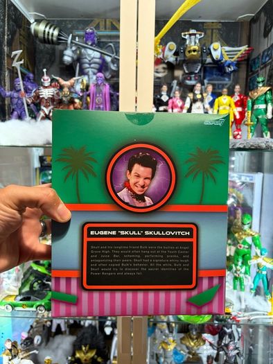 Mighty Morphin Power Rangers skull Super 7 Ultimates