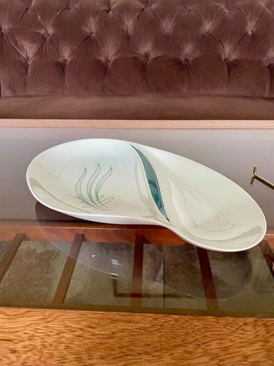Vintage green Carlton ware Windswept Design 1950s 60s
