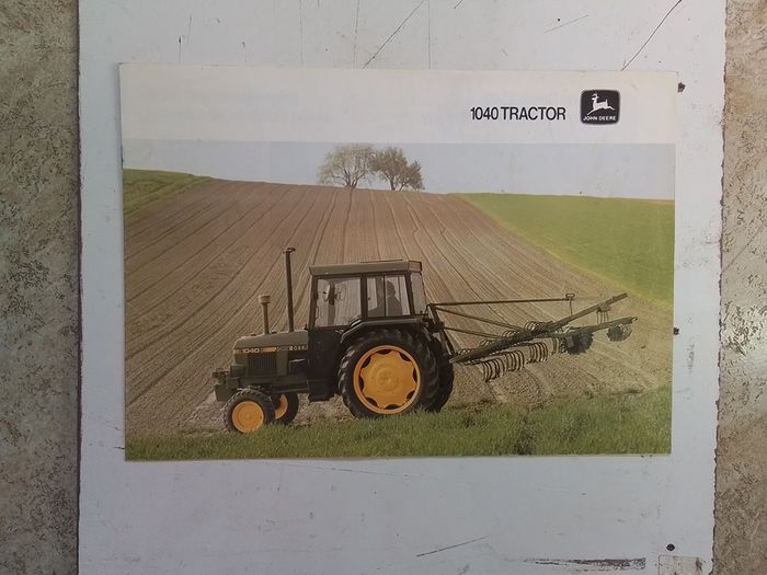John Deere Tractor Sales Brochure.