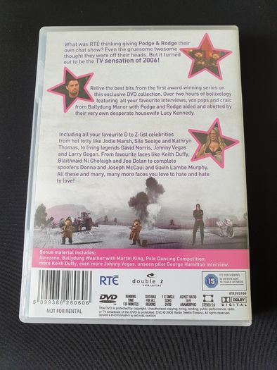 The Podge and Rodge Show RTE Best Of Series 1 One DVD Irish Comedy 2006