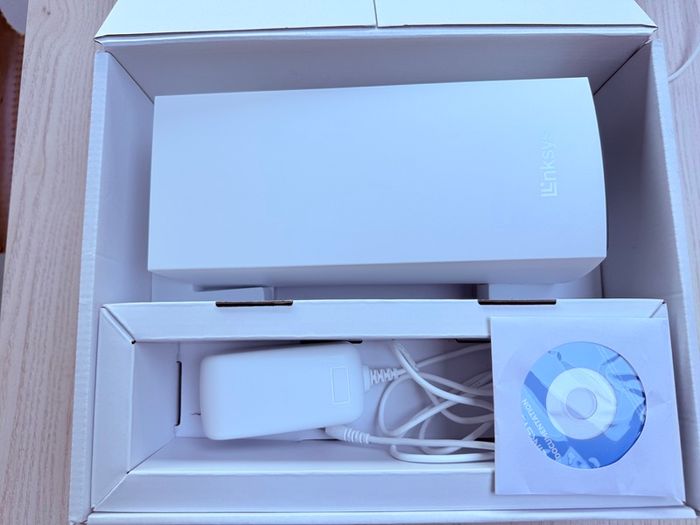 Linksys Velop WiFi 6 Mesh Router Tri-Band AX4200 White