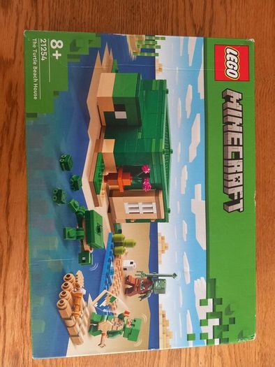 Brand New Lego Minecraft The Turtle Beach House Set