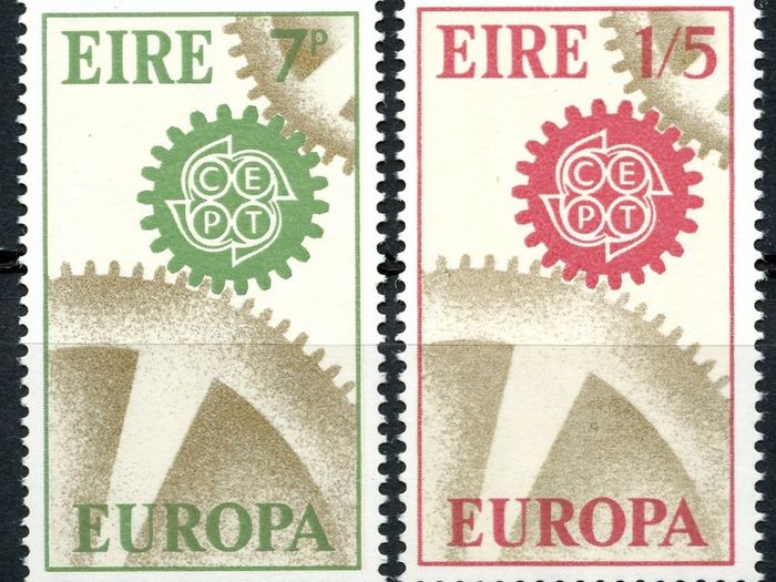 Ireland 1967 - Scott # 232-233 EUROPA - Mint Never Hinged