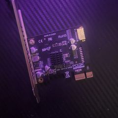 Pcie header adapter