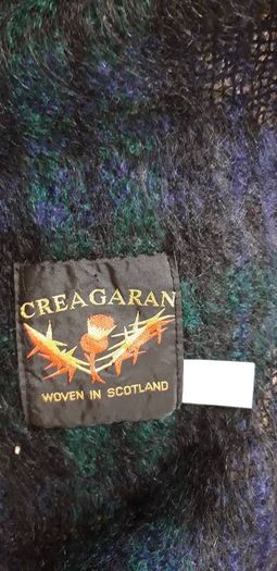 Cregaran Women's Mohair Shawl/Throw/Blanket