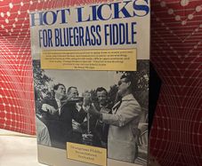 Hot licks for bluegrass fiddle book
