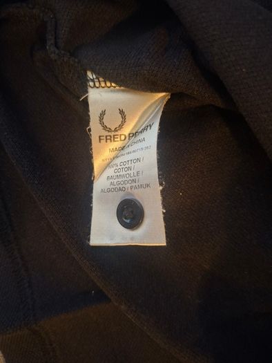 Fred Perry Men's S Twin Tipped Polo Navy Teal Blue
