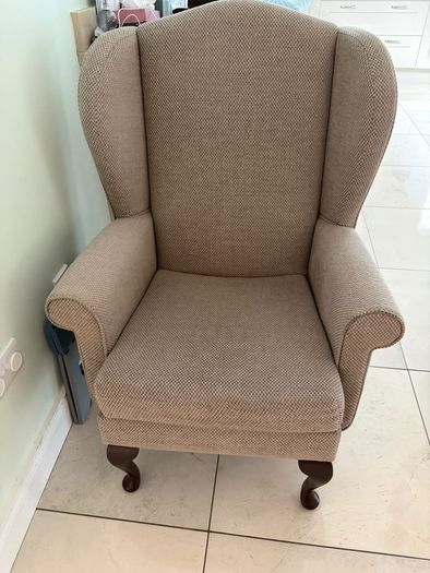 Traditional Wingback Armchair