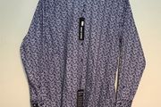 BNWT Remus Uomo Tapered Fit Mens Size Large Long Sleeve Shirt