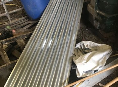 Galvanised sheet