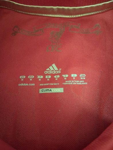 Liverpool Jersey. Official Adidas Liverpool FC Mens Home Jersey.  Season 2010-2012. Torres Name And Number.Authentic Original. Not A Modern Day Remake.