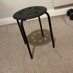 IKEA Marius Black Stool