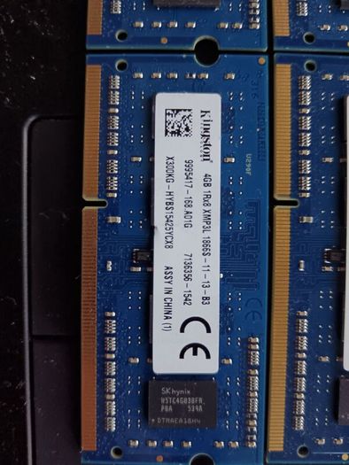 16GB Kingston 4x 4GB DDR3.  30 euro for all for or pair for 20 euro collect only