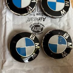 BMW 68mm 4 x wheel caps