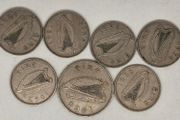 Ireland Shilling and Florin Lot 1954 1951 1959 1962 Shillings 1964 Florin