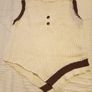 BNNW Cream Irregular Knit Vest - XL (More of a 14-16UK) Image 2