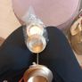3 tea light candle holders for floral arrangements Image 3